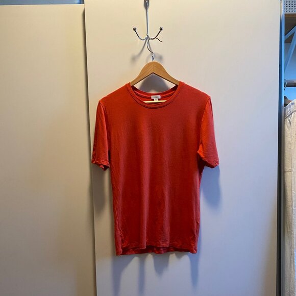 Cuyana Pima Slim Crew Neck T-Shirt - Picture 1 of 3